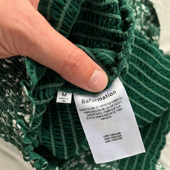 Reformation | Pinto Top (Size M) | Parsley - Picture 8 of 8